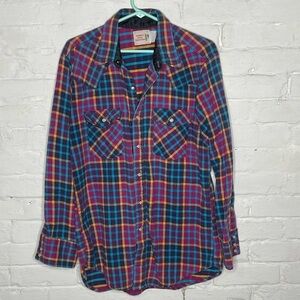 Vintage Saddle King Western Shirt L